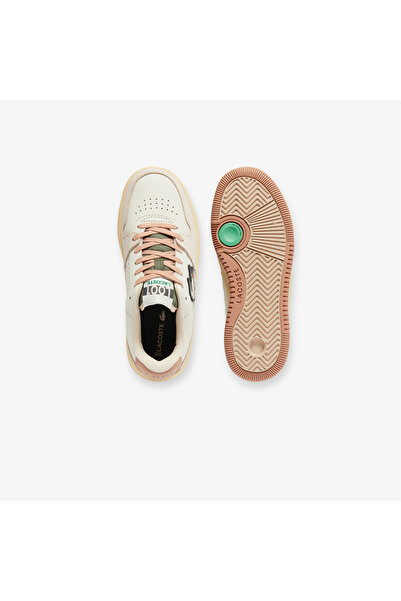 Lacoste L001 Court Kadın Krem Sneaker