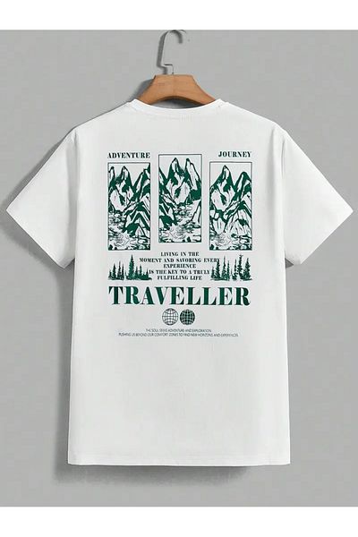 sole stories Premium Oversize Cut Short Sleeve Printed T-Shirt