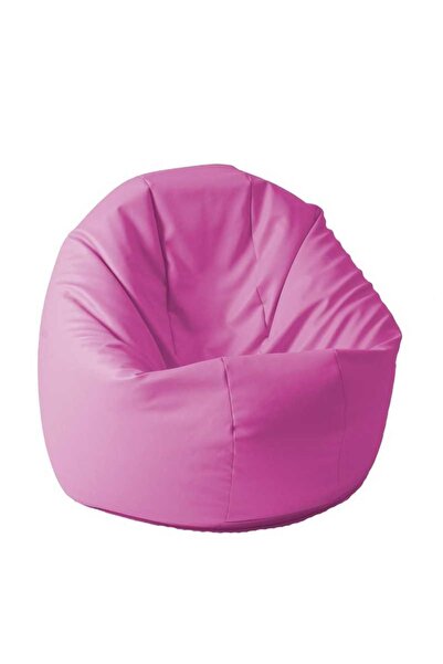 Pufrelax Fotoliu Relaxo, Material Piele ecologica - Roz