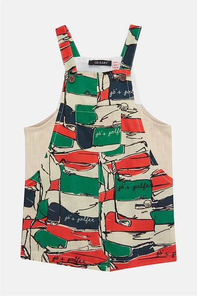 GB Baby Baby Boy Patterned Overall