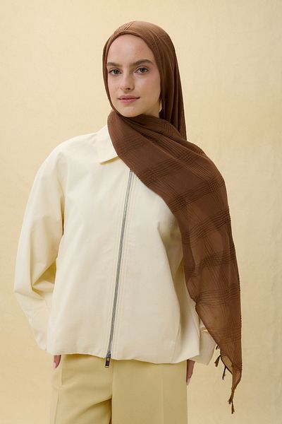 SOFT AKSESUAR Lilyum Tassel Cotton Shal