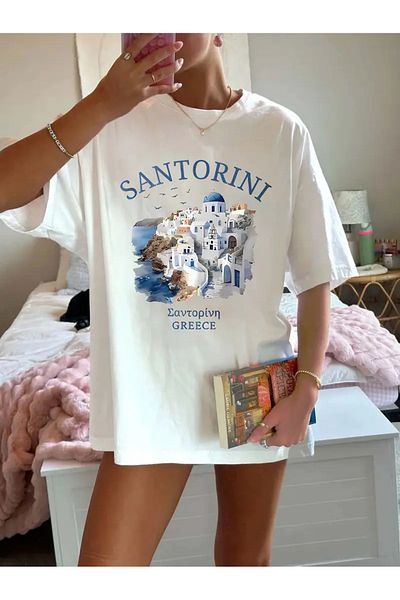sole stories Premium Oversize Cut Short Sleeve Printed T-Shirt