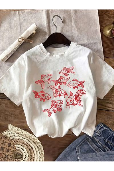 sole stories Premium Oversize Cut Short Sleeve Printed T-Shirt