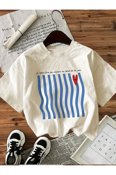 sole stories Premium Oversize Cut Short Sleeve Printed T-Shirt