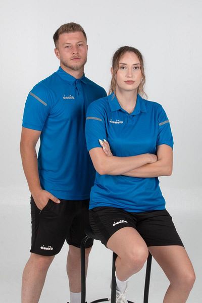 Diadora Alto 25 Camping T-Shirt Saks Blue