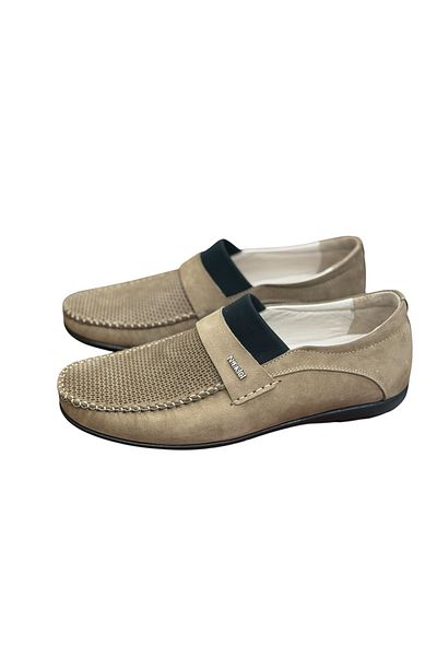 erenimstore Genuine Leather Laceless Men's Rok Shoes