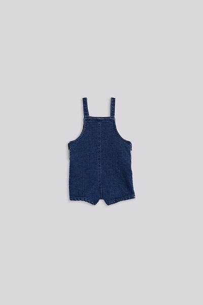 GB Baby Baby Boy Navy Blue Bib and Brace Overall