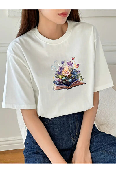 Jose Clothing تي شيرت مطبوع بأكمام قصيرة ومقاس كبير ممتاز