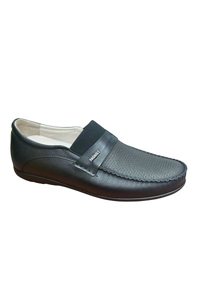 erenimstore Genuine Leather Laceless Men's Rok Shoes