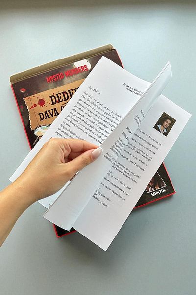 TAKIŞTIR Detective Murder Solving Game - Serial Killer File