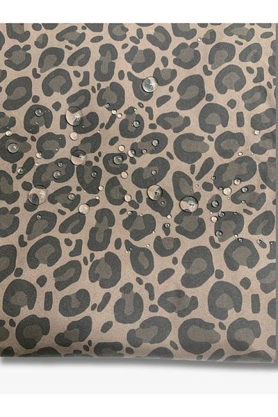 Yiğit Kumaş Parachute Fabric Leopard Pattern, Piece 55X125 cm