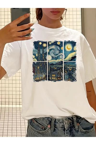 sole stories Premium Oversize Cut Short Sleeve Printed T-Shirt