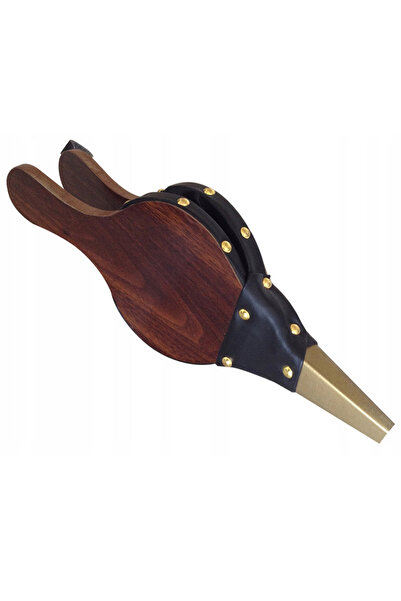 SERSIMO Burduf, suflantă manuală de aer, din lemn, pentru șemineu sau grătar, 39x17cm