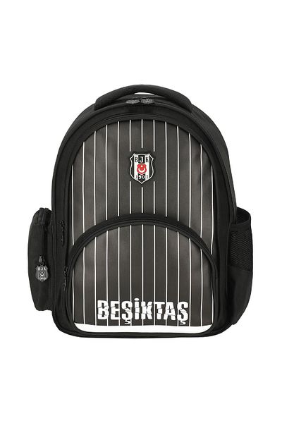Beşiktaş 3 Compartment Thin Stick Faux Leather School Bag + Lunch Box