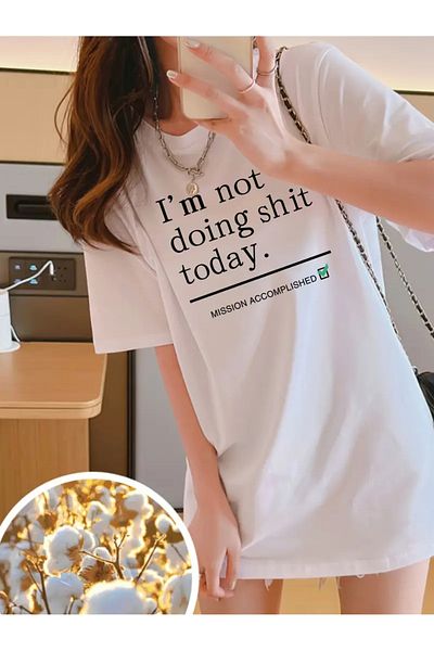 sole stories Premium Oversize Cut Short Sleeve Printed T-Shirt