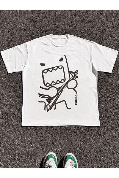 sole stories Premium Oversize Cut Short Sleeve Printed T-Shirt