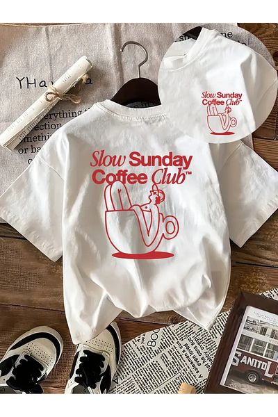 sole stories Premium Oversize Cut Short Sleeve Printed T-Shirt