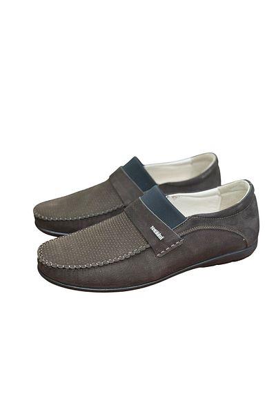 erenimstore Genuine Leather Laceless Men's Rok Shoes