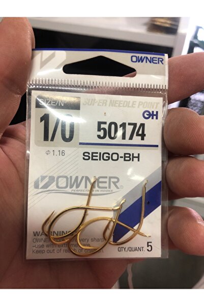 OWNER 50174 SEIGO-BH GOLD İĞNE NO1/0