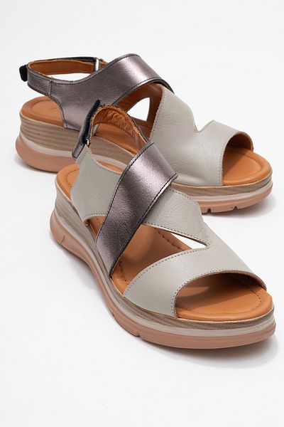 Ataköy Ayakkabı WOMEN LEATHER SANDALS