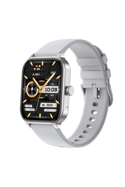 OEM Smartwatch IXIU® P85, 1.93" TFT, BT 5.2 Calls, Health & Sports, Silver, Unisex