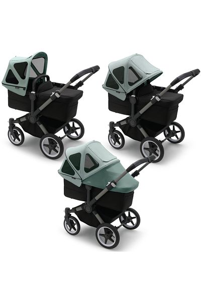 Bugaboo Capotina cu extensie plasa insecte Donkey Pine Green