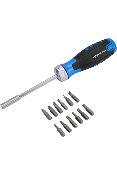 Amazon basics 12 Piece in-1 Magnetic Ratchet Screwdriver