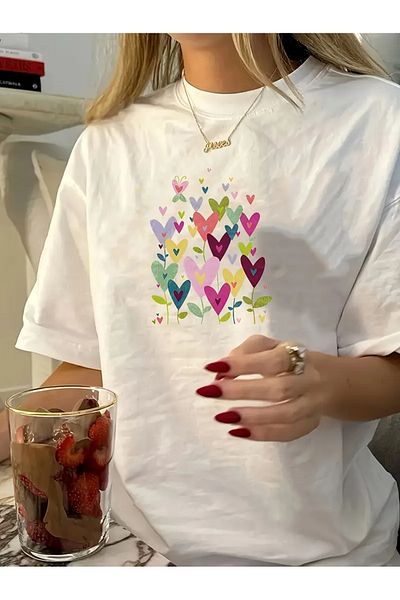 sole stories Premium Oversize Cut Short Sleeve Printed T-Shirt