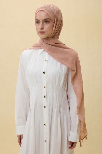 SOFT AKSESUAR Lilyum Tassel Cotton Shal