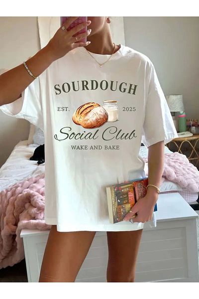 sole stories Premium Oversize Cut Short Sleeve Printed T-Shirt