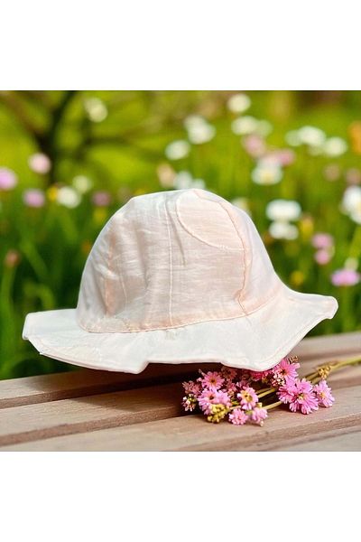 Balgüneş Tekstil Cap&More 3/6 Month Girl's Fedora Hat-45Cm Salmon