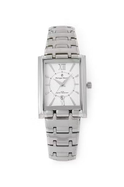 Philippe Moraly Women Metal Analog Wrist Watch M1134WW - 24.5mm - Silver
