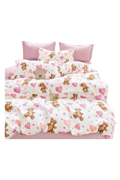 OEM Elegant Single Bed Linen Set for 1 Person, 4 Pieces, Multicolor