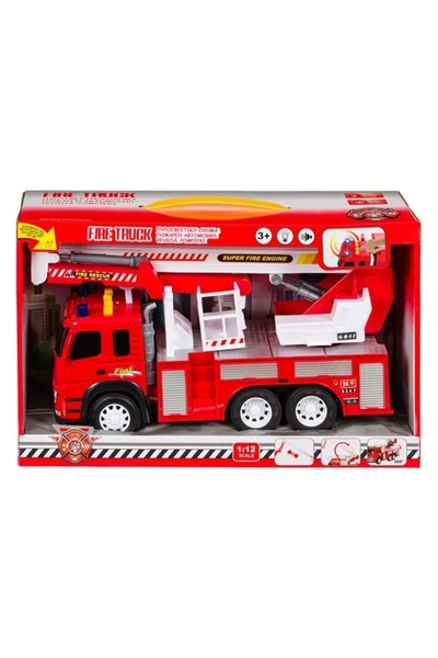 divendi-ro Autospecială de pompieri cu scară, cu sunet și lumini, macara exte...