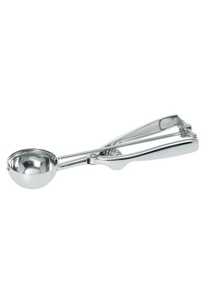 HENDI Kitchen Line Ice Cream Scoop, Stainless Steel, 1/24 l, Ø5.3 cm