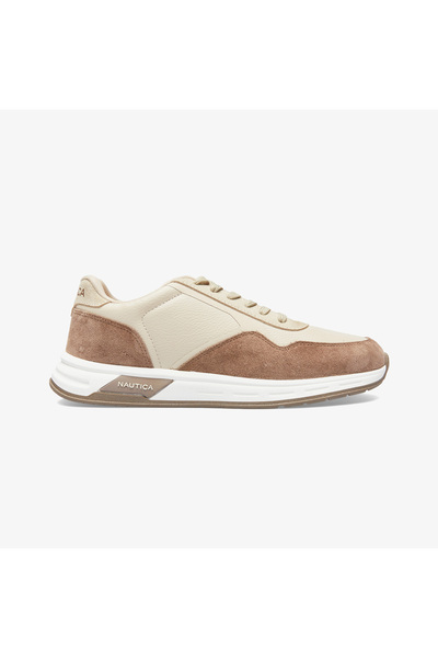 Nautica Erkek Bej Renk Bloklu Sneaker