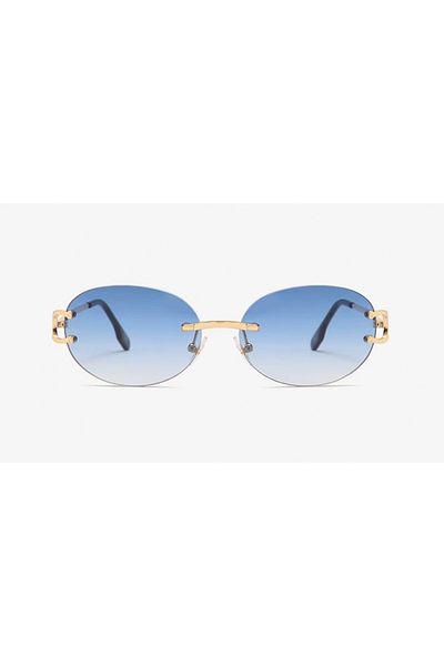 Toz Vintage Zavone Blue Vintage & Retro Unisex Sunglasses