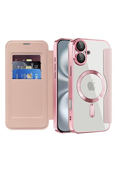 SKYDDAR INNOVATION Husă pentru iPhone 16 Plus, SmartMag Book, Magsafe, RFID, ...