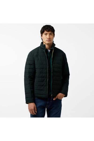 Nautica Erkek Yeşil Çift Taraflı Mont