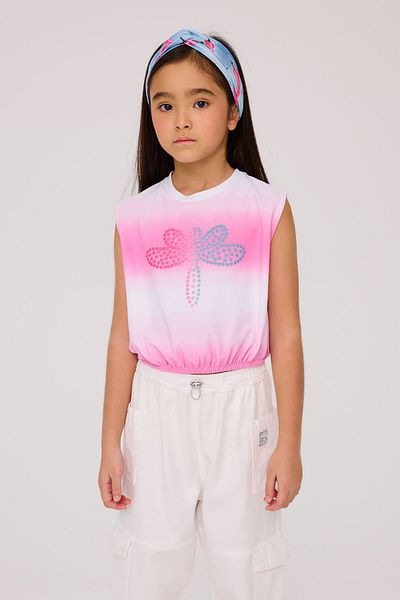 Tyess Girl Patterned Tshirt