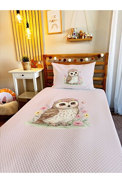 milroma طقم بيكيه مفرد مطبوع للأطفال والرضع مقاس 160x220 سم