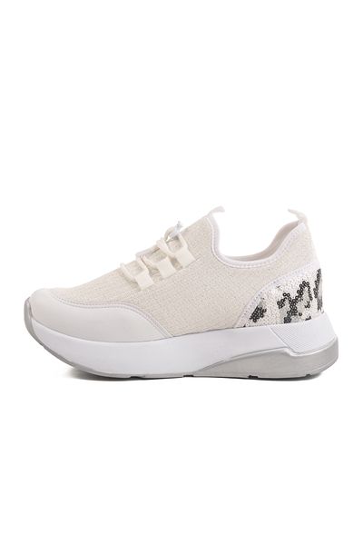 AYK'S Pantofi casual de damă cu plasă albă 702417 Z