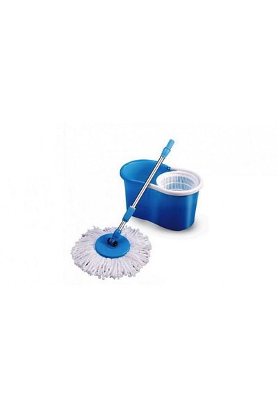 ONLINE SPEED RAY Rotating Mop, Easy Mop, for Quick Cleaning Blue/White