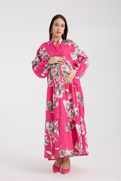 LİYACA Cotton Tisu Maternity Dress
