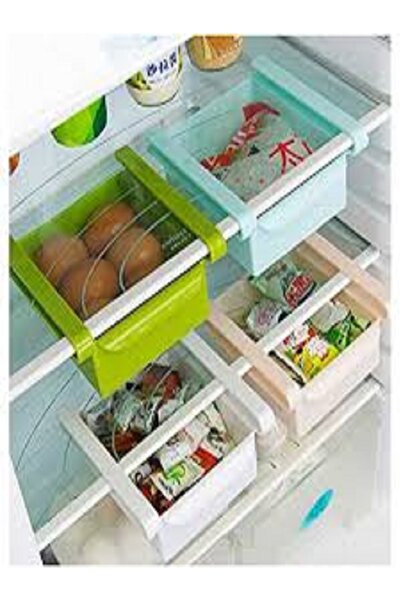 Generic Refrigerator Storage Box Food Container Fresh Kitchen Storage Box Lay...