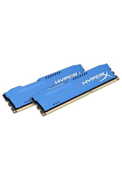 Alfamaks Bilgisayar Kinsgton Blue Ddr3 16Gb 1600Mhz Hx316C10Fk2/16 (2X8Gb) Cl10 Desktop Ram Memory