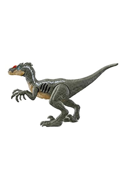 divendi-ro Figurină dinozaur Velociraptor Jurassic Attack, 20x5.5x19cm, verde