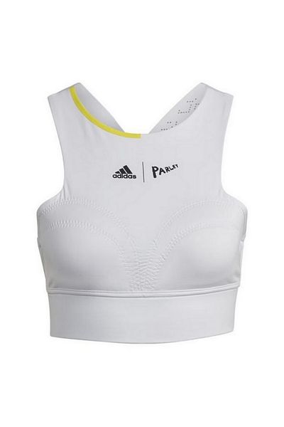 adidas London Wimbledon Crop Top Tennis, alb, S