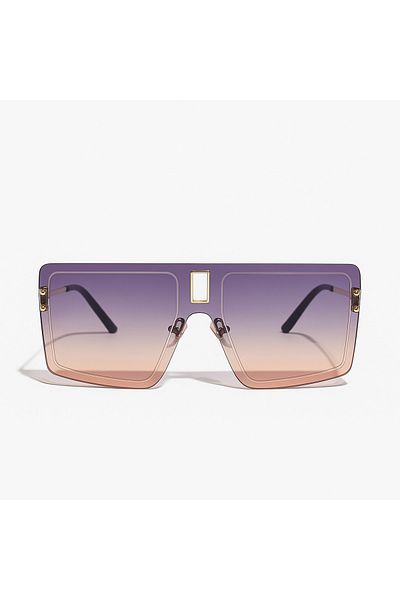 Toz Vintage Zarune Purple Gradient Vintage & Retro Unisex Sunglasses