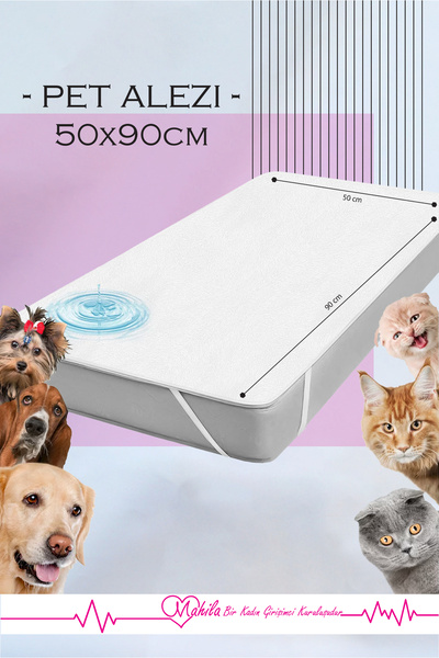 Mahila 1 Adet 50x90cm Pet Alezi, Veteriner Alezi, Kedi Köpek Alezi